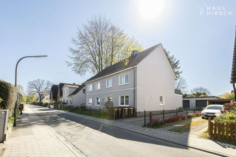 Renditeobjekt in Alt-Rahlstedt mit 5 vermieteten Wohnungen – Außenansicht