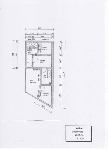 Einfamilienhaus in Bestlage von Gau-Algesheim – Erdgeschoss Altbau