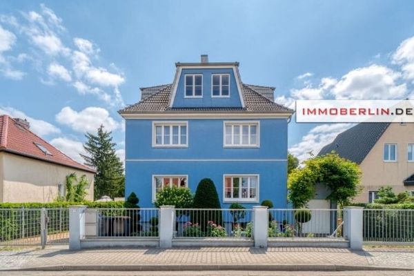 IMMOBERLIN.DE - Freistehend! Sehr gepflegtes Mehrfamilienhaus nahe BER & WISTA