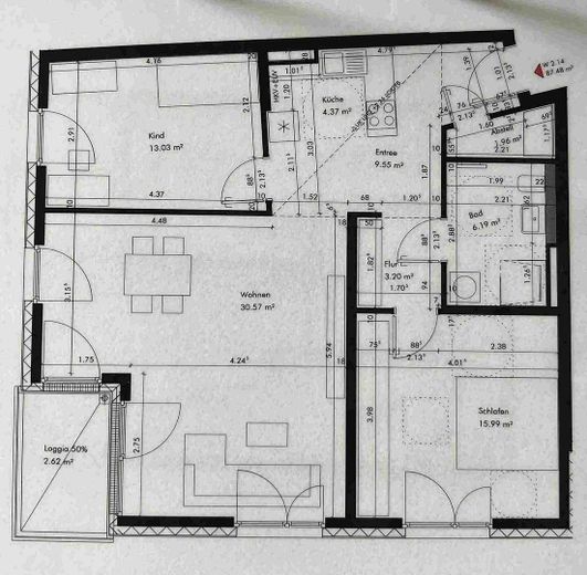 Exklusive 3,5-Zimmer-Wohnung mit Balkon und Tiefgarage in München-Sendling – Foto 18