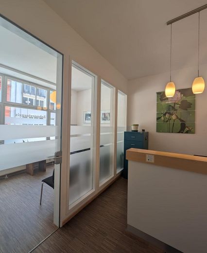 Rezeption und Wartebereich