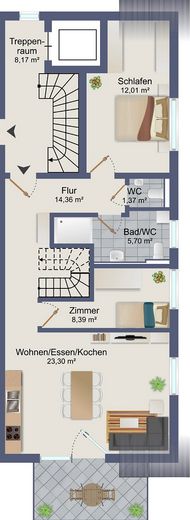 Grundriss 1.DG