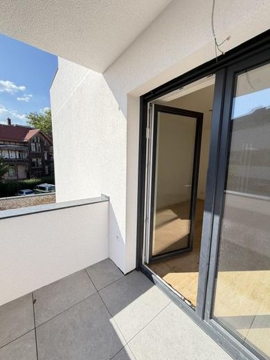 Erstbezug – Möblierte 2-Zimmer-Neubauwohnung im KfW-55-Effizienzhaus Metzingen – Balkon
