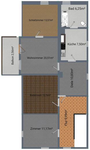 Charming timber-framed house with granny apartment & large plot – project with potential in Dorfmark – Foto 11