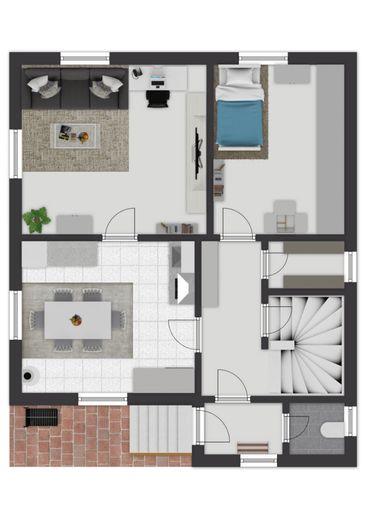 Einfamilienhaus mit viel Potenzial und großzügigem Außenbereich – Grundriss