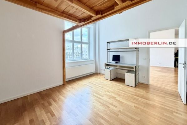 IMMOBERLIN.DE - Toplage im Baudenkmal! Kernsaniertes Loft mit Pkw-Stellplatz