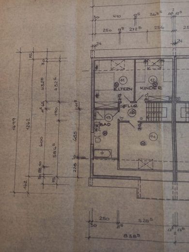 Reihenmittelhaus Barsbüttel-Willinghusen – Lageplan Obergeschoß