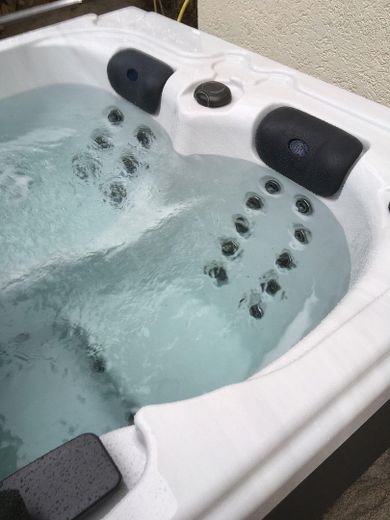 Whirlpool im Garten
