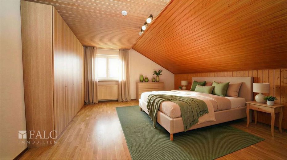 Halbes Haus, ganzes Glück, noch mehr Garten! FALC Immobilien Heilbronn – Rückzugsort der Eltern (Vis.)