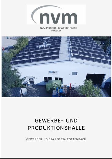 Nave comercial y de producción en la zona mixta de Röttenbach, cerca de Erlangen – Foto 1