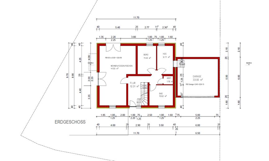 Grundriss Erdgeschoss