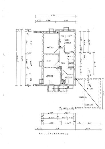Casa unifamiliare dalla distribuzione perfetta, molto luminosa, con ampio giardino – Grundriss Keller
