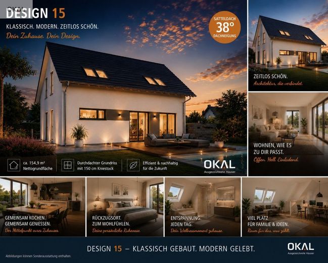 DAS KLASSISCHE EINFAMILIENHAUS MIT OFFENER BAUWEISE – Bild 1