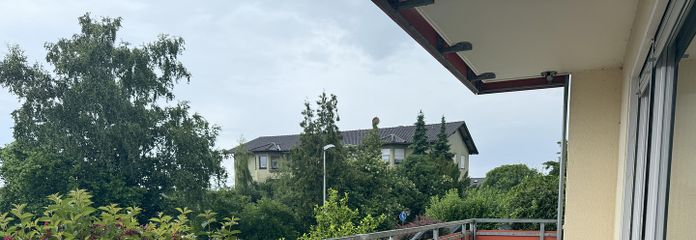 Ausblick ins Grüne