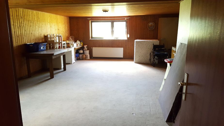 Ideal für Pferdehaltung - Einfamilienhaus, Baugrundstück, Stall und Hausweide / Resthof – Kellerraum unter WZ/EZ