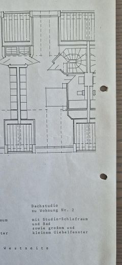 Grunriß 4 . Etage