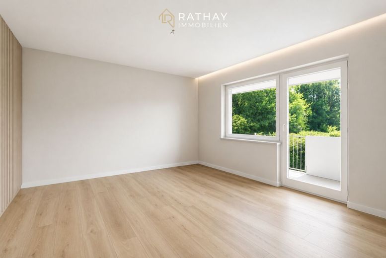 Reiheneckhaus mit 798 qm Grundstück: Sanierungschance im Regensburger Norden – Visualisierung  Schlafzimmer 1 OG