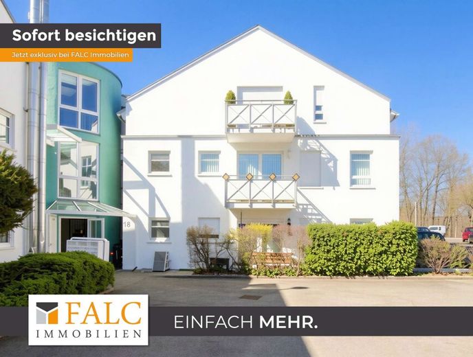3,5 Zimmer Erdgeschosswohnung mit 2 TG-Stellplätzen in ruhiger Lage – Außenansicht