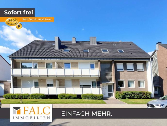 Bezugsfreie 3-Zimmer-DG-Wohnung mit ca. 95 m² in Kaarst-Holzbüttgen - ruhig gelegen &amp;  modernisiert – Titelbild