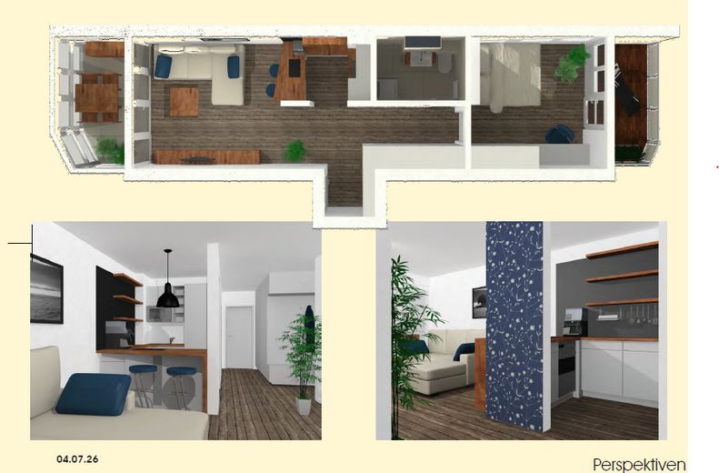 !Provisionfrei! Etagenwohnung mit Balkon und Wintergarten – फोटो 2