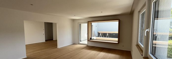 Wohnzimmermit Sitzfenster