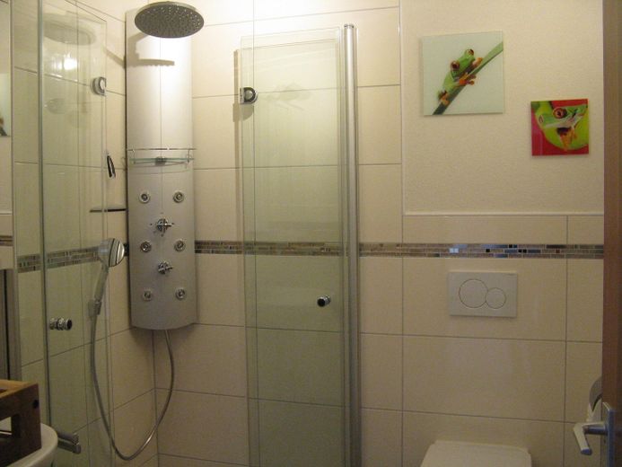 Dom jednorodzinny/wielorodzinny do mieszkania i pracy z zatwierdzonym mieszkaniem wakacyjnym i studiem – FW Dusche 