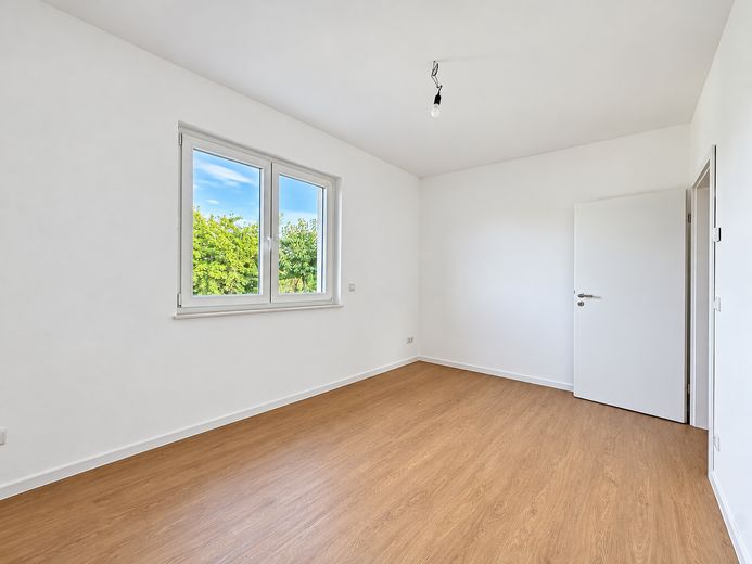 Offene Besichtigung am 10.10.26! Ersbezug im Neubau! Hochwertige 2-Zimmer Wohnung - EH40+QNG-Siegel – Schlafzimmer