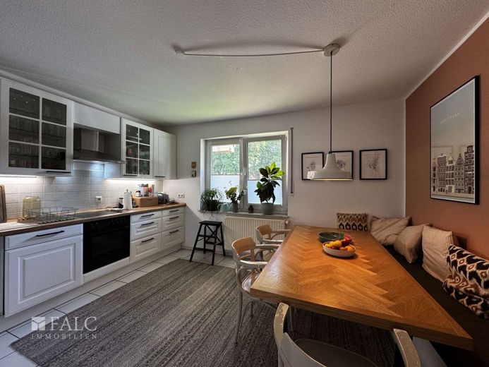Appelhülsen - 5 Zimmer Doppelhaushälfte mit Garten und Carport – Küche