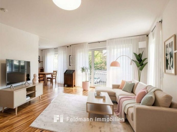 Lichtdurchflutet, komfortabel, bezugsfrei! Moderne Traumwohnung im schönen Obermenzing. – Foto 1