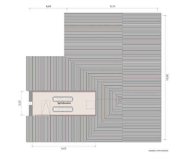 Traumhafte Dachgeschosswohnung – Spitzboden