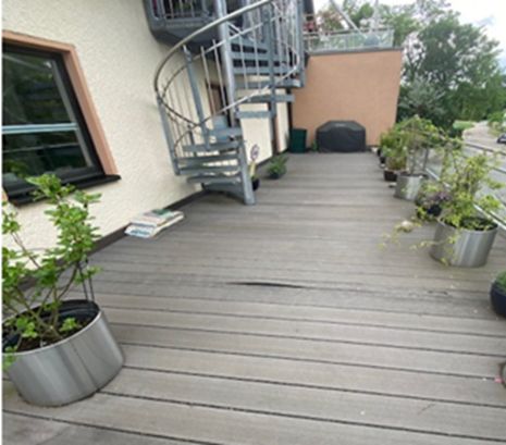 Großzügige teilmöblierte Loft-/ Galerie-Wohnung in Regensburg West – Terrasse 42 m²
