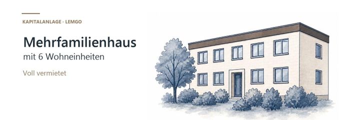 Mehrfamilienhaus vollvermietet in guter Lage in Lemgo