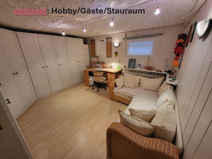 optional: Hobby/Gäste/Stauraum