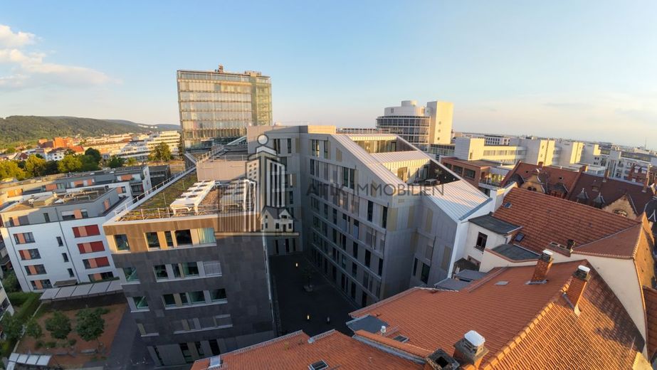 ATIK: Attraktive Büroflächen im X-House am Hauptbahnhof - provisionsfrei – Drohnenaufnahme