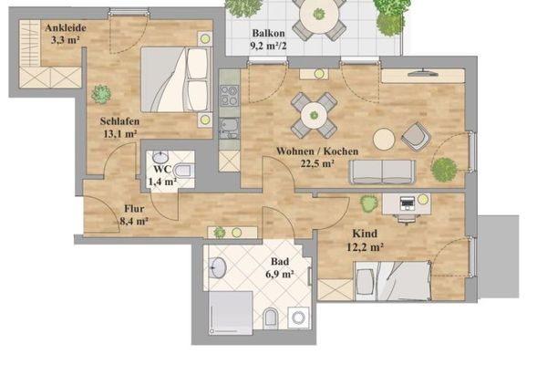 Traumhafte Wohnung im Erstbezug!