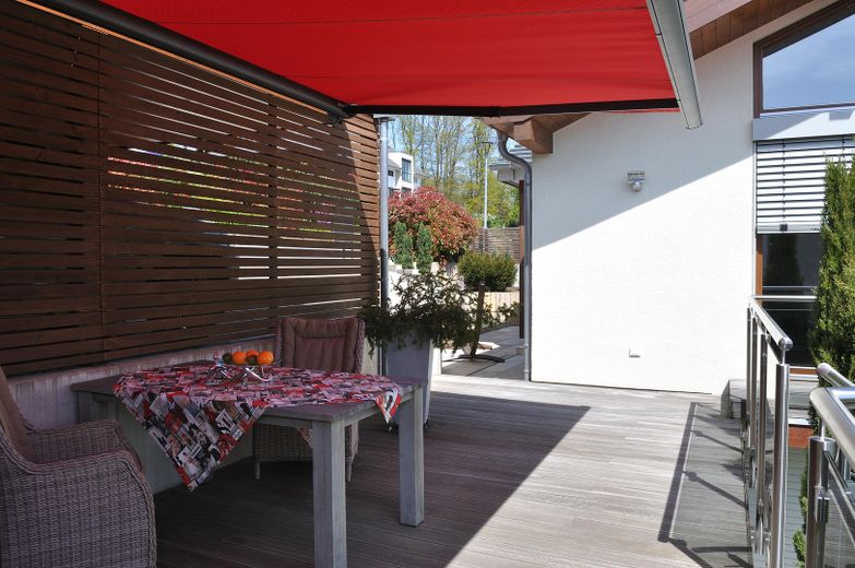 modernes EFH in Stromberg – Terasse West