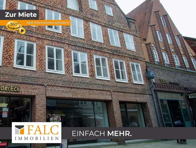 Elegant &amp; atmosphärisch  Licht, Sichtbarkeit und Charakter | Gewerbefläche mit Ausstrahlung – Hausfront (2)