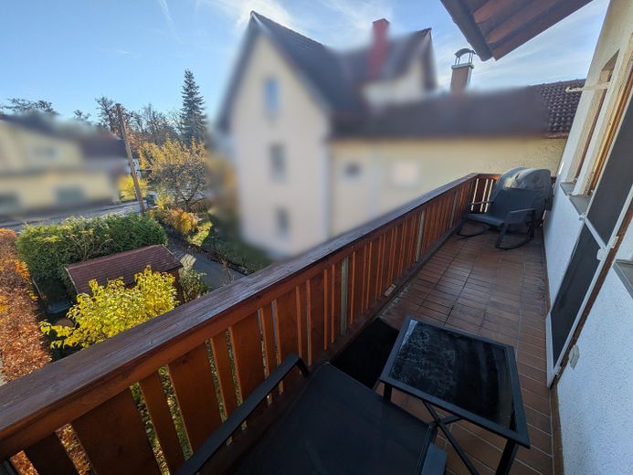 Balkon zur Südseite