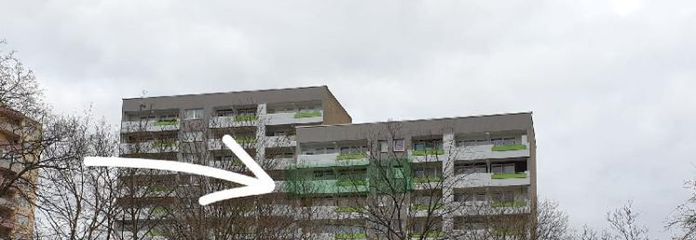 Modernisierte 3-Zimmer ETW 9. OG Balkon abgeschlossener Tiefgaragenstellplatz Darmstadt-Kranichstein