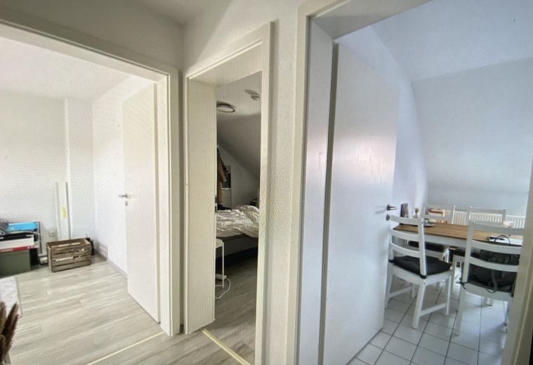 Von der Diele in die Zimmer