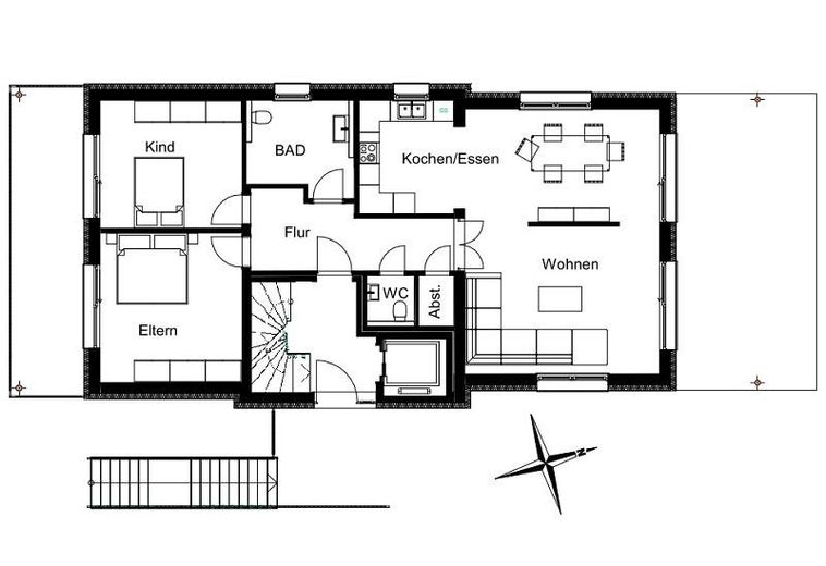 Grundriss Erdgeschoss