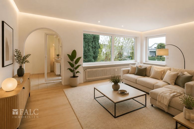 Familien- und Mehrgenerationenhaus mit großem Garten und viel Potenzial – EG Wohnungzimmer KI