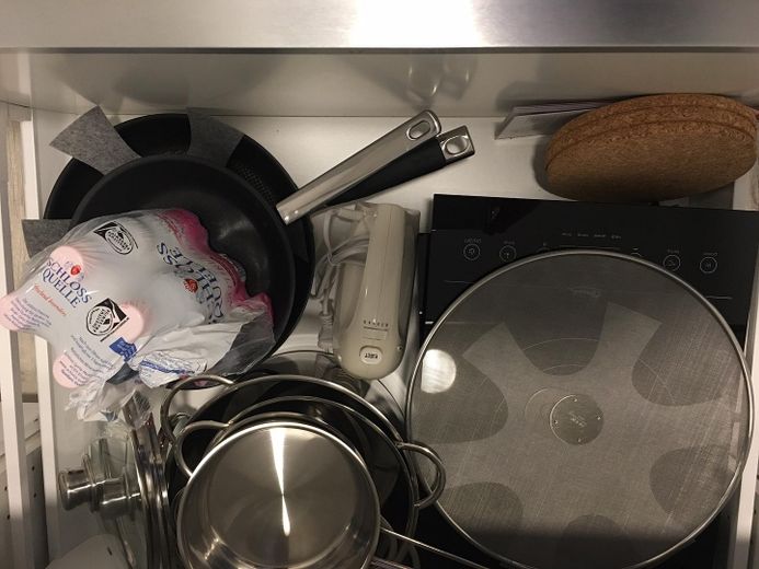 con aire acondicionado, completamente amueblado, recién renovado, listo para entrar a vivir, 2 hab., baño con cocina y balcón – Foto 15