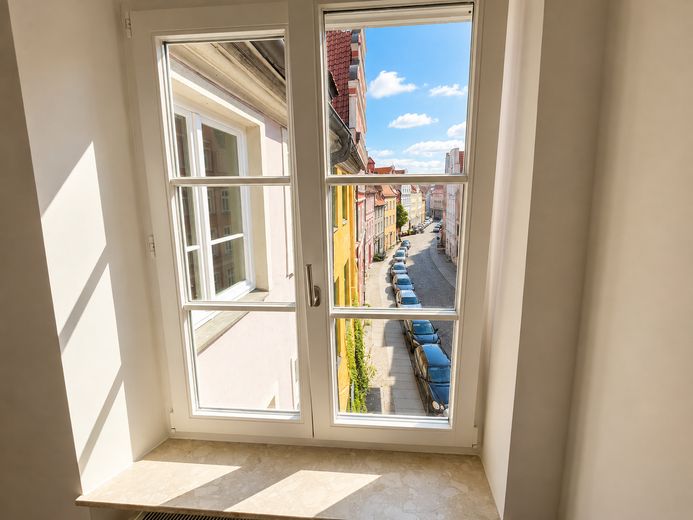 2-Zimmer-Wohnung in bester Altstadtlage – Erstbezug nach kompletter Modernisierung – Ausblick