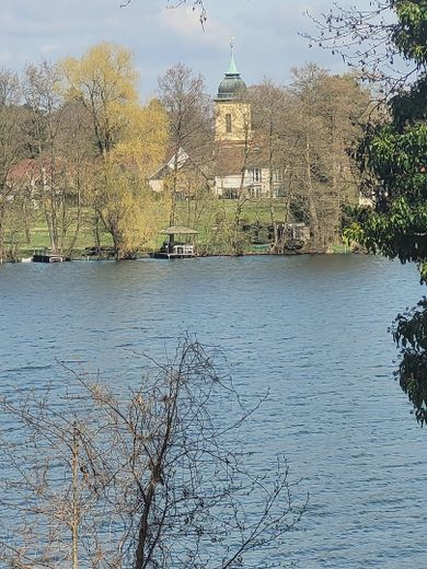 Blick auf den See westlich