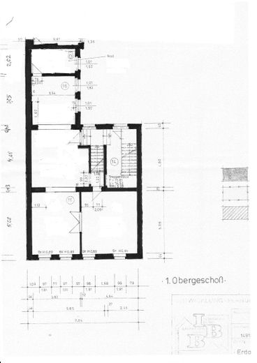 Loftähnliche Wohnung im historischen Zentrum Jüterbogs – Grundriss neu