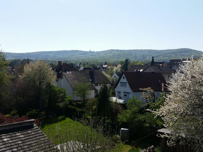 Traumhafte Dachgeschosswohung mit Blick zum Herkules – Panorama über Harleshausen