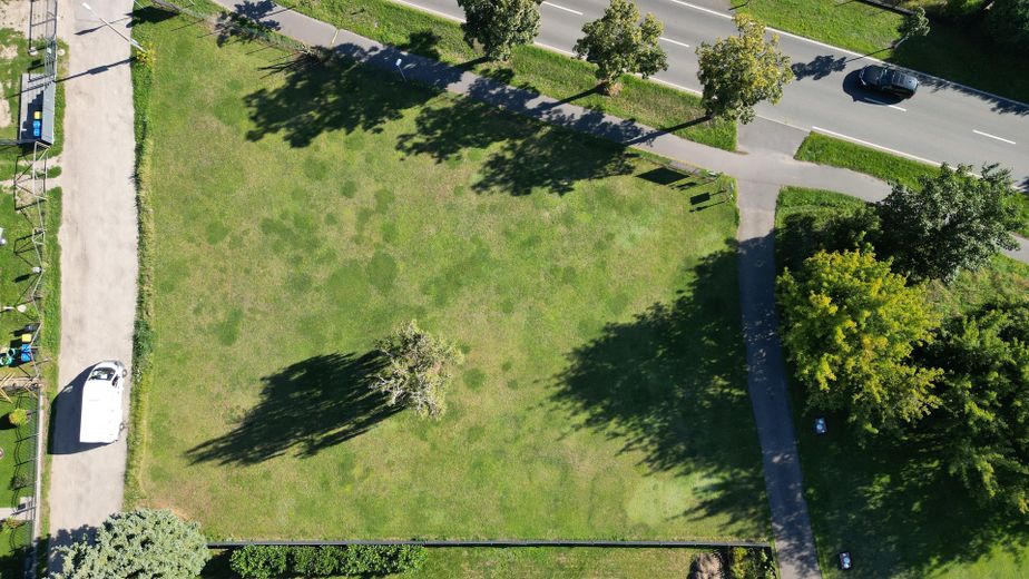 Luftbild, Nordweg links