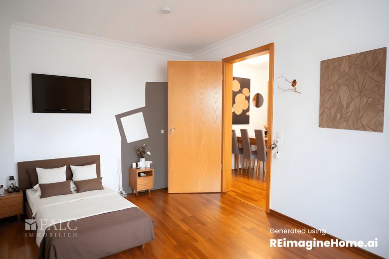 Casa nella casa - appartamento maisonette con giardino in posizione top - tranquillità, spazio e qualità della vita – Schlafzimmer