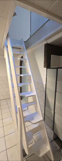 Treppe zum ausgebautem DG